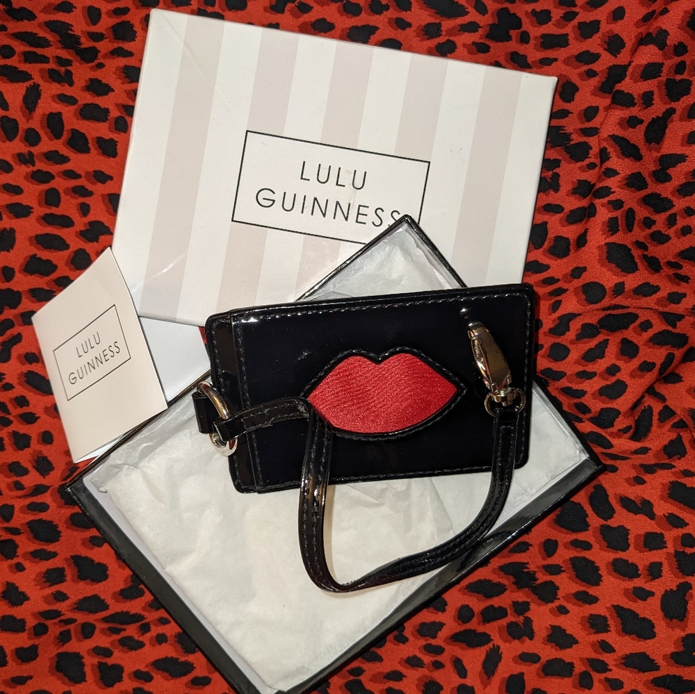 Lulu Guinness Travel Tag